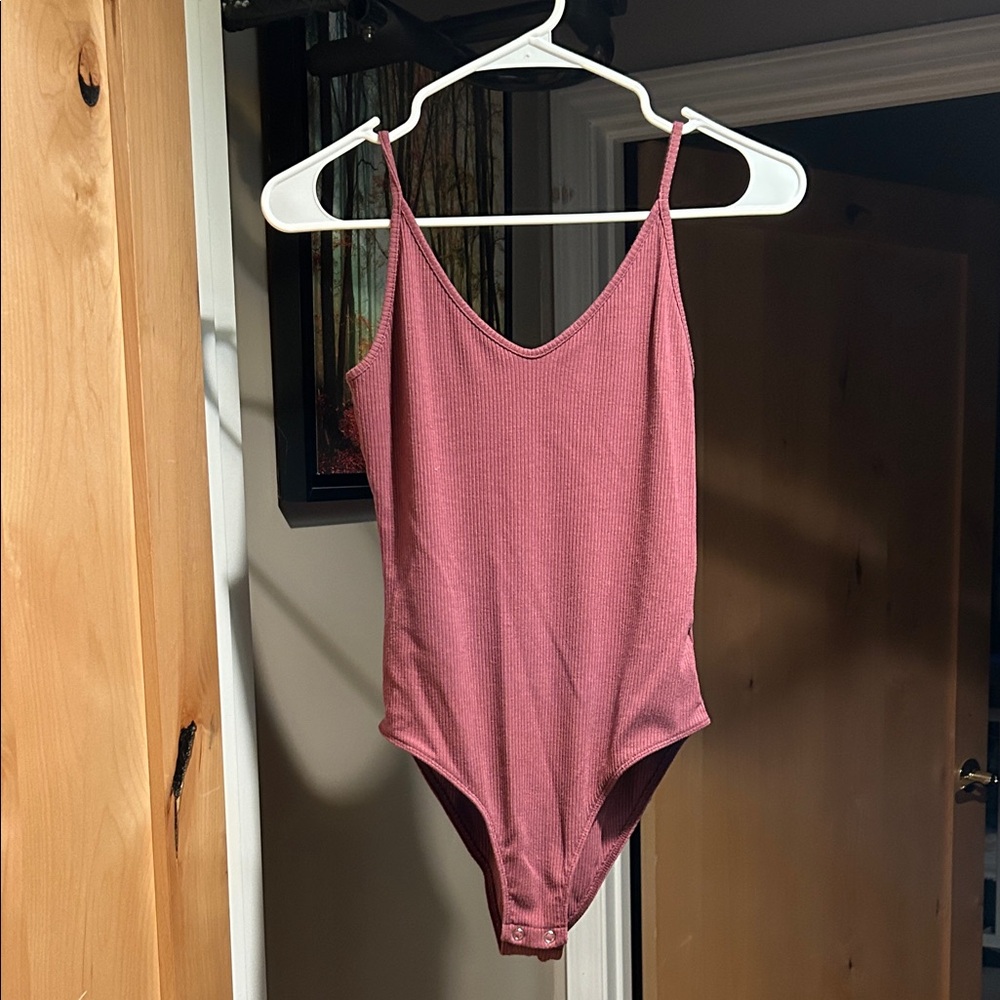 American Eagle Outfitters Dusty Pink Kids Bodysuit